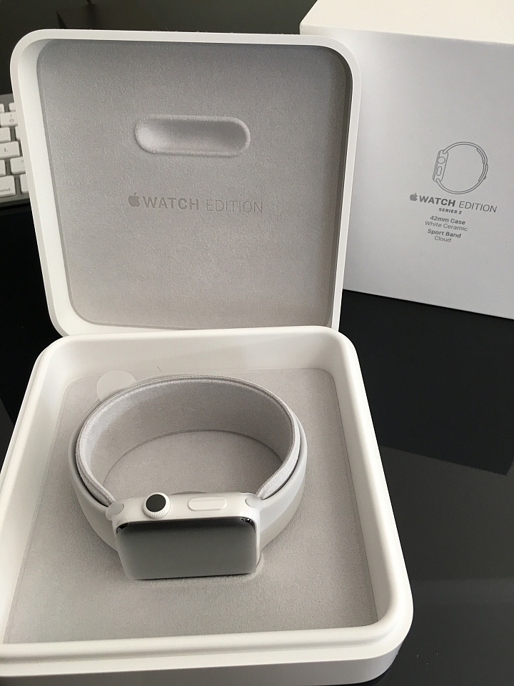 [開箱] - 陶瓷 42mm Apple Watch S2