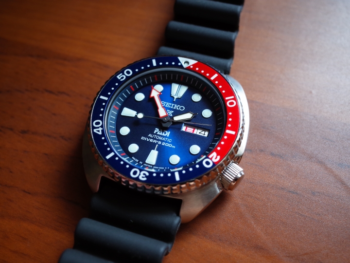 【開箱】Seiko SRPA21J1 百事圈鮑魚PADI聯名款