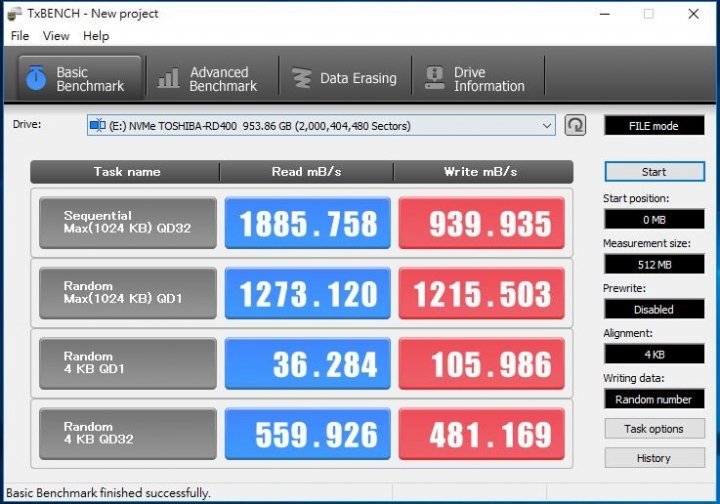 擁抱 NVMe 新世代，Toshiba OCZ RD400 1TB SSD 開箱測試
