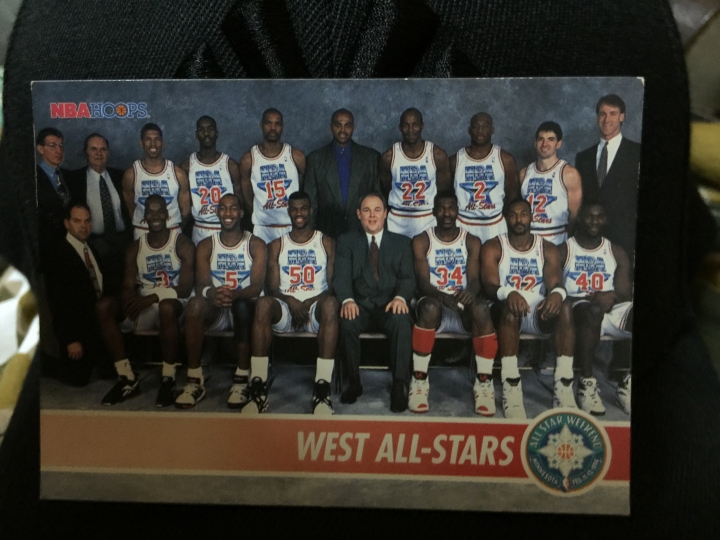1994年nba明星賽西區球員卡