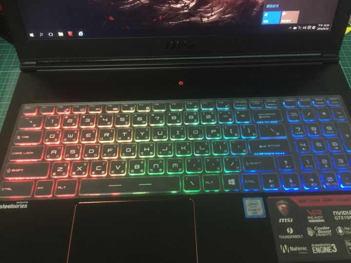 完敗Msi -gs63 vr開箱