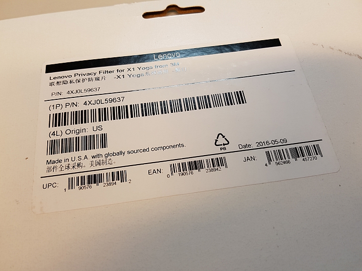 我不入地獄誰入地獄之 Lenovo X1 Yoga OLED 1st Gen 簡單開箱補完計畫