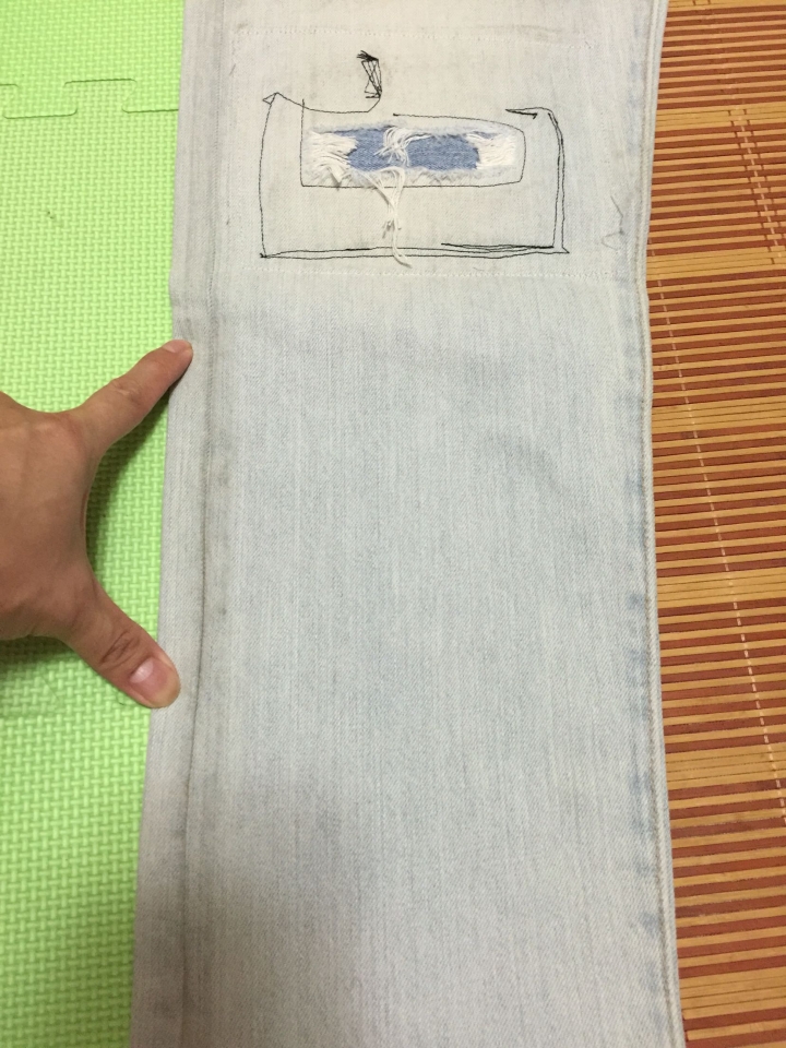 我眼花了嗎？levis 501 CT 瑕疵品(圖多請慎入）