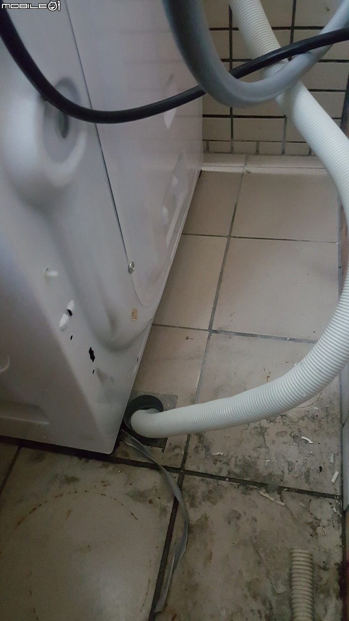 洗衣機 排水的問題~