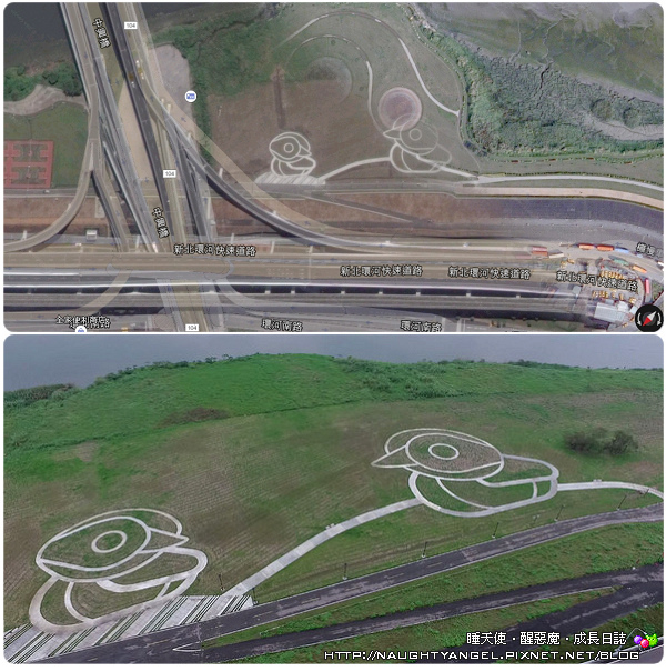 新北市鴨鴨地景藝術公園，超吸睛！地表最狂！可騎單車順遊重新橋市集、星光碼頭