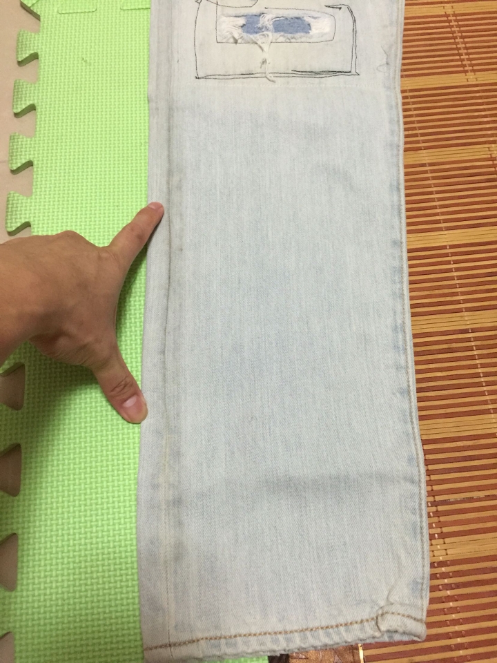 我眼花了嗎？levis 501 CT 瑕疵品(圖多請慎入）