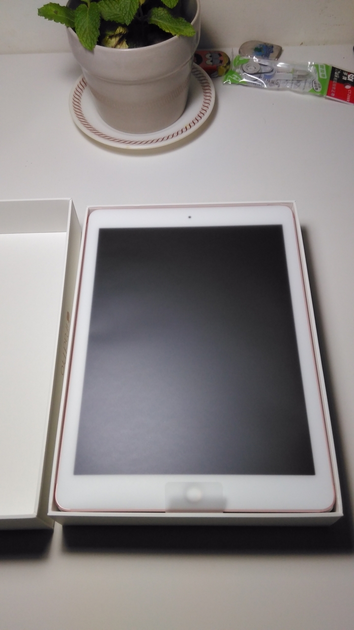 遲來的中秋禮物 iPad pro 32G  Wi-Fi 版 開箱