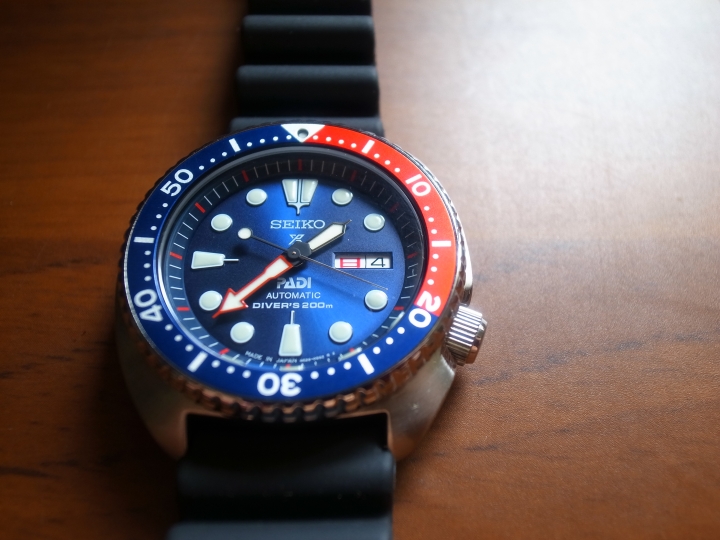 【開箱】Seiko SRPA21J1 百事圈鮑魚PADI聯名款