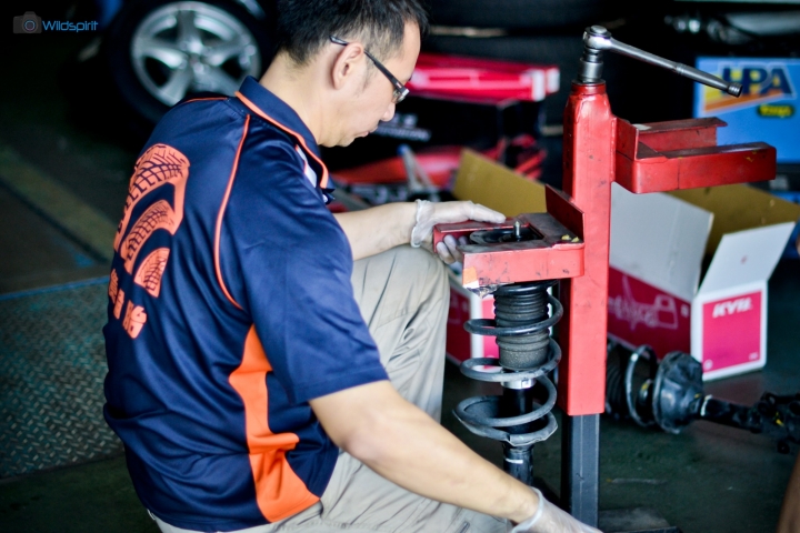 MAXXIS MS-800 / KYB黑桶 / TS短彈簧 一次換