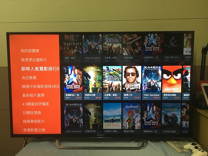 遲到的開箱文~Sony 55X7000D, 已支援HDR
