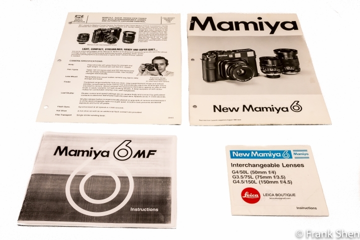 中片幅RF之兩部可換鏡頭底片機（Bronica RF645與Mamiya 6MF）共賞