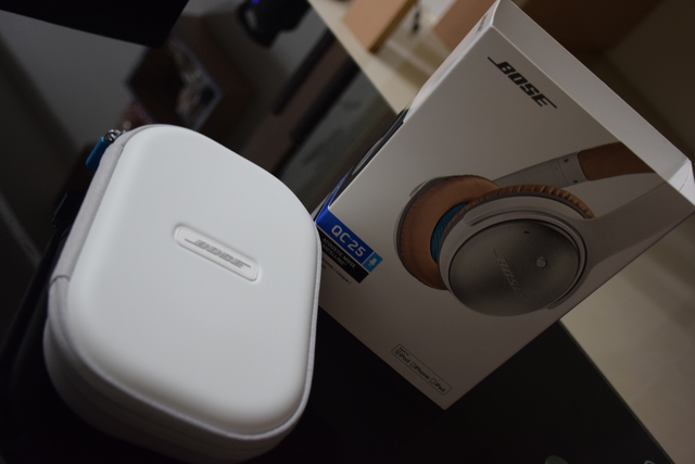開箱 分享 超強的降噪耳機 BOSE QC25 開箱