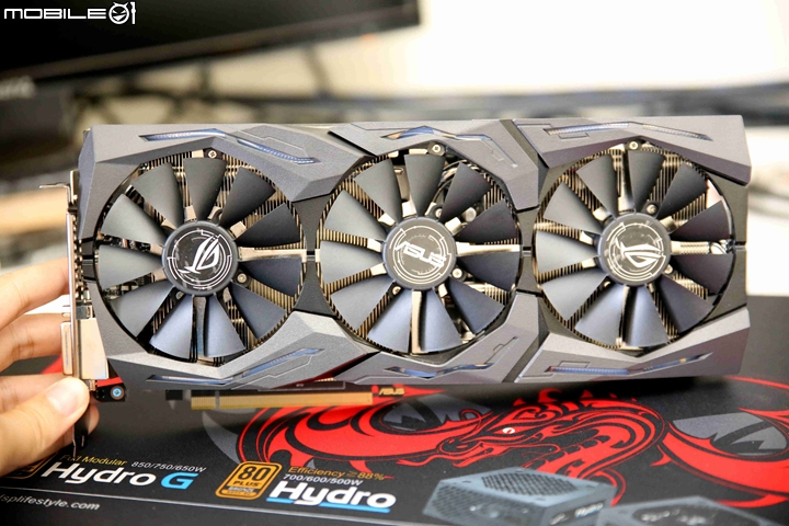 ASUS ROG STRIX GTX1060 6GB OC 開箱測試