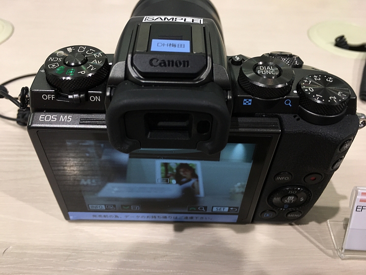 [ Canon M5] 日本第N手試玩