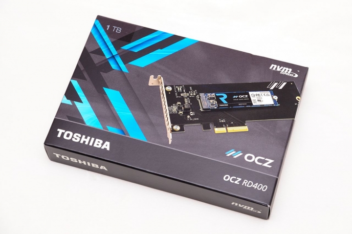 擁抱 NVMe 新世代，Toshiba OCZ RD400 1TB SSD 開箱測試