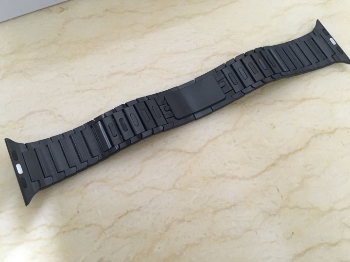 [開箱] Watch Series2 Gold Aluminum+黑不鏽鋼錶帶