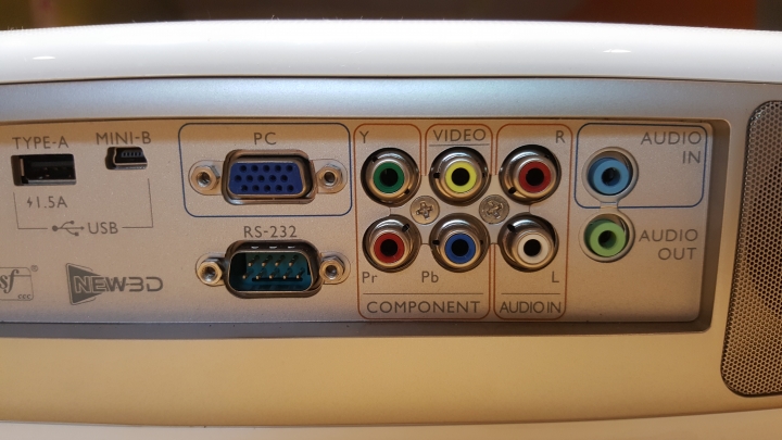 BenQ W2000 側投導演機使用心得分享