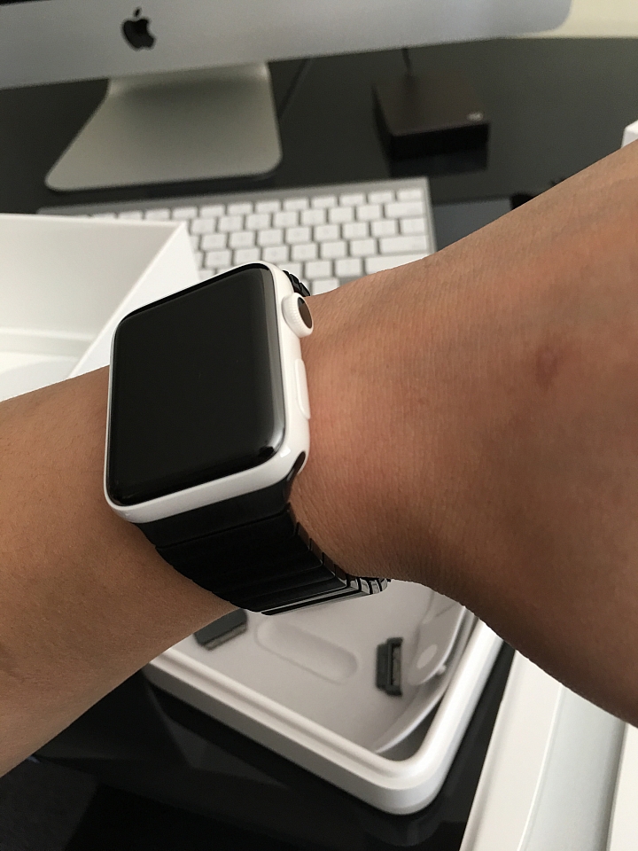 [開箱] - 陶瓷 42mm Apple Watch S2