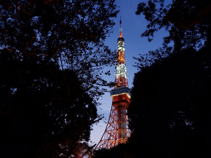Note7 隨手實拍分享 夜空中的東京塔