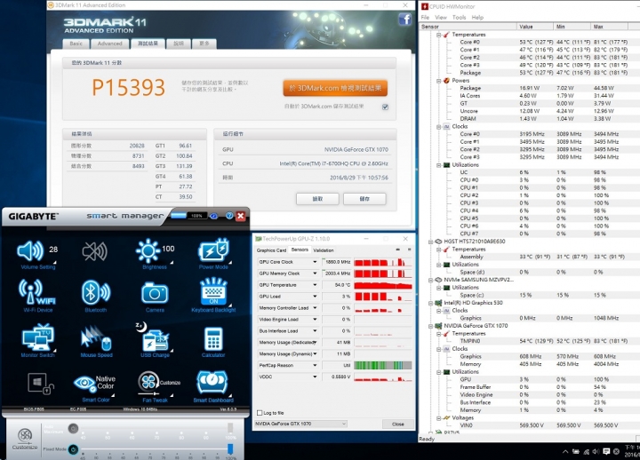 GIGABYTE P37X V6 搭配SHARP 4K UHD面板，讓色彩更上一層樓