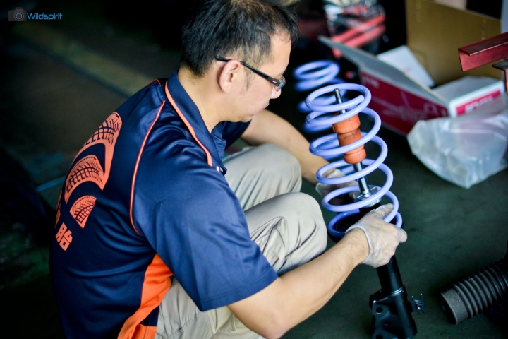 MAXXIS MS-800 / KYB黑桶 / TS短彈簧 一次換