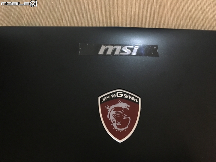 【開箱】MacBook Air跳到MSI GP62 6QE之感性開箱