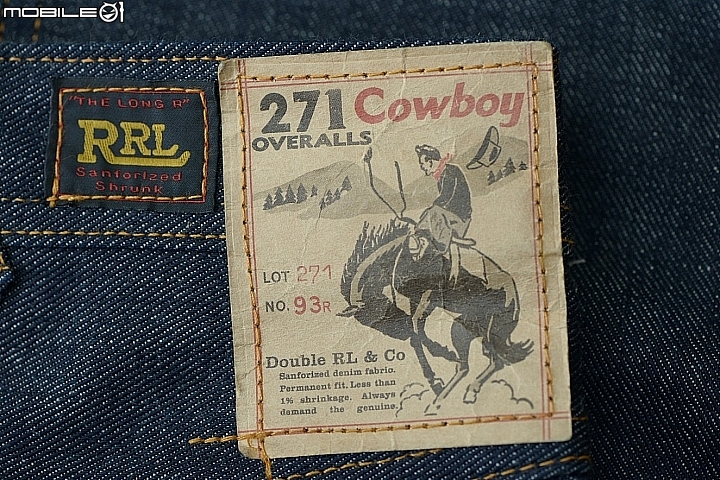 [情慾牛胴] RRL Cowboy lot 271 原色牛仔套裝