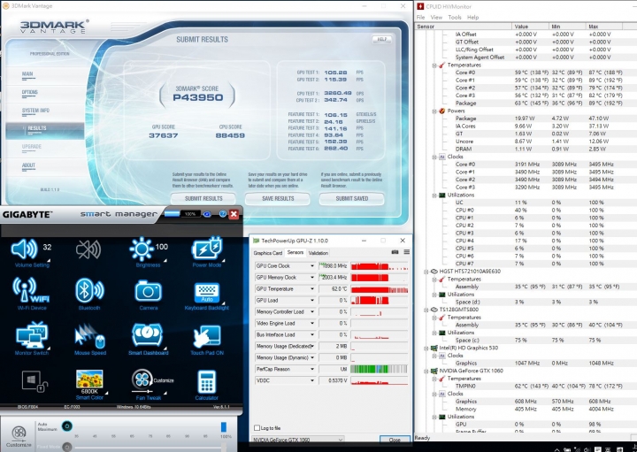 GIGABYTE P55W V6 更多的效能測試分享