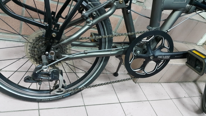 DAHON-JP8 小摺想改雙大盤