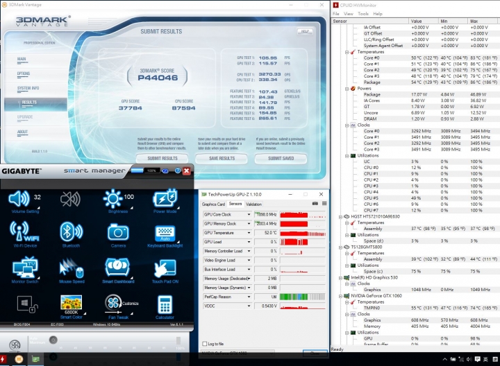 GIGABYTE P55W V6 更多的效能測試分享