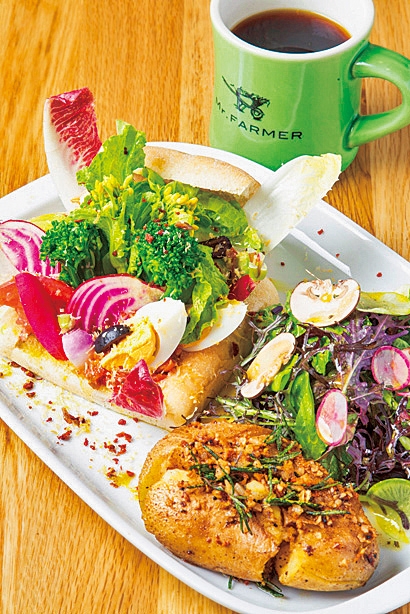 身體會很開心！健康的Vegetable Cafe―Mr.FARMER