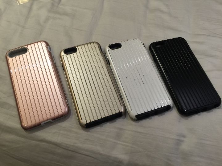 ［開箱］GRAMAS iPhone7 Plus 5.5吋 行李箱保護殼 (高仿RIMOWA)