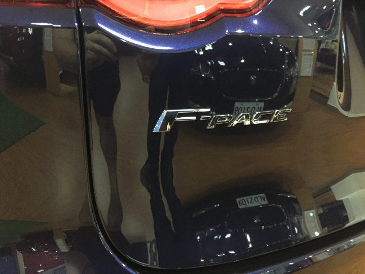 Jaguar F-PACE R-sport賞車