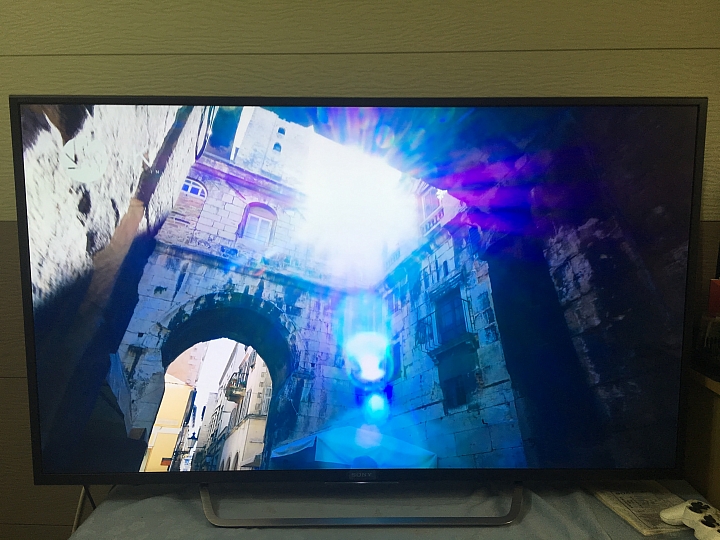 遲到的開箱文~Sony 55X7000D, 已支援HDR