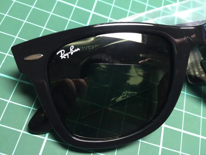 RB2140-F 901小版開箱(請問這副是正品?)