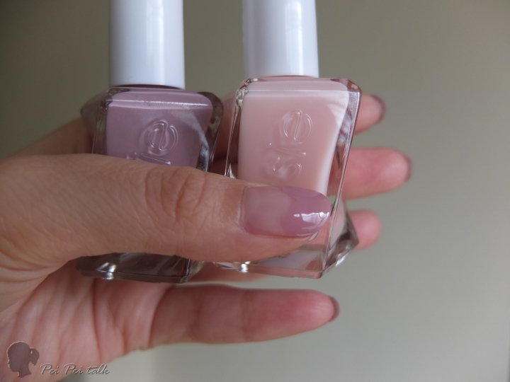 ESSIE-GEL COUTURE 光療指甲油-SHEER FANTASY、TOUCH UP-試色-超推!!!