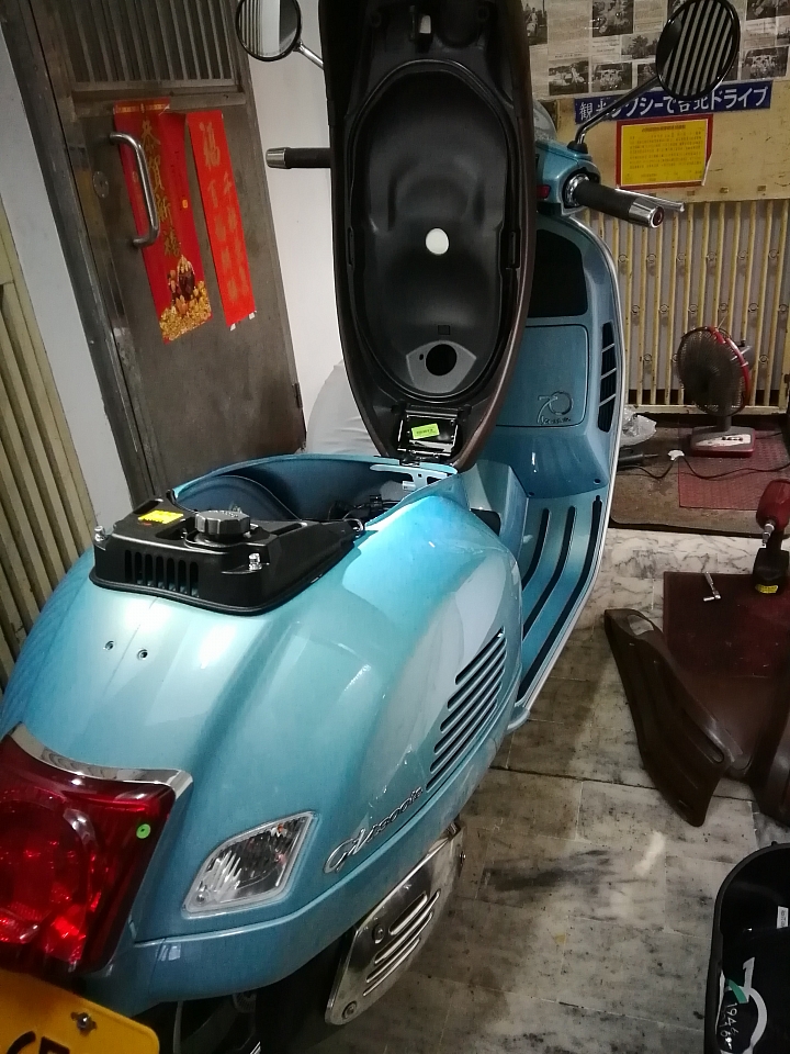 vespa gts 70th 簡易開箱