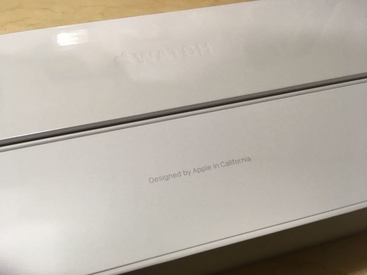 [開箱] Watch Series2 Gold Aluminum+黑不鏽鋼錶帶