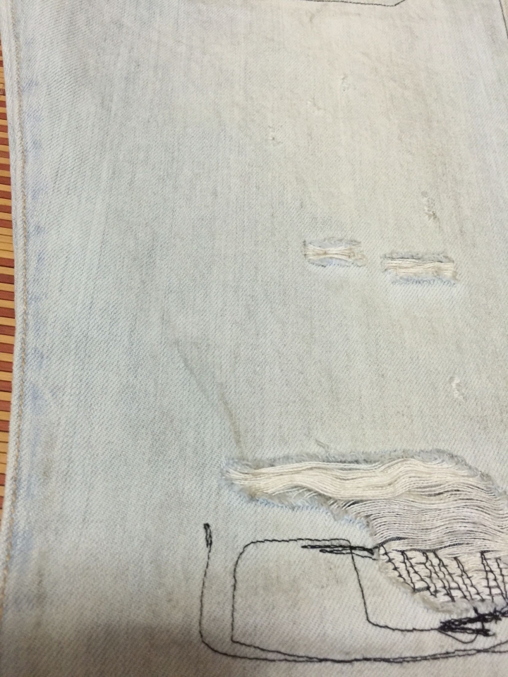 我眼花了嗎？levis 501 CT 瑕疵品(圖多請慎入）
