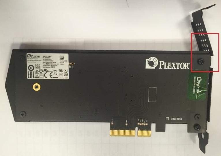Plextor M8PeY 1TB 送修