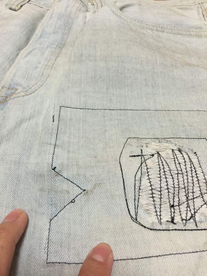 我眼花了嗎？levis 501 CT 瑕疵品(圖多請慎入）
