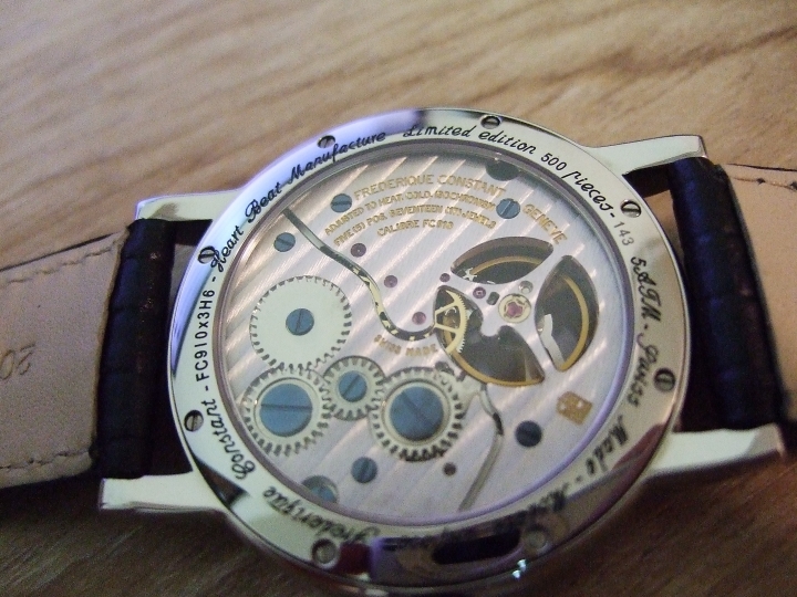 FREDERIQUE CONSTANT 康斯登 自製手上鍊分享