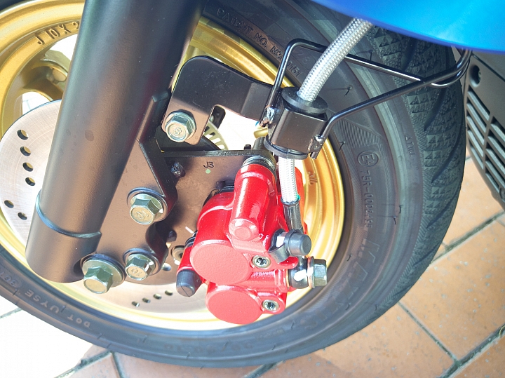 J BUBU S 125 ABS消光藍