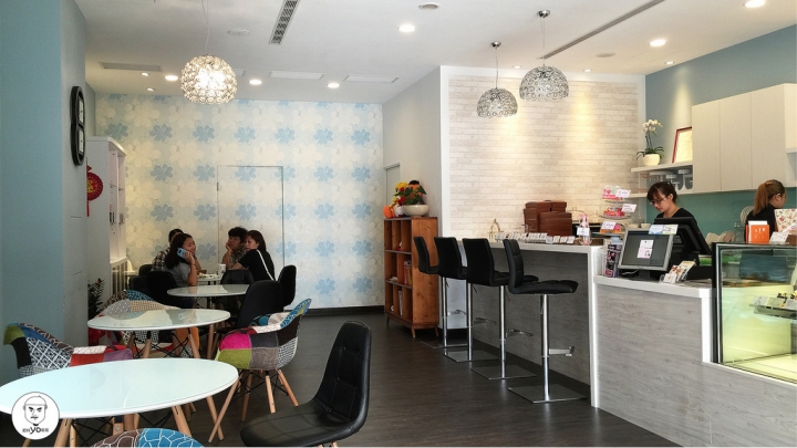 ㊥㊤ 桃園區✰小初心法式甜點✰巷弄法式甜品消費平價，抹茶千層香濃而微苦