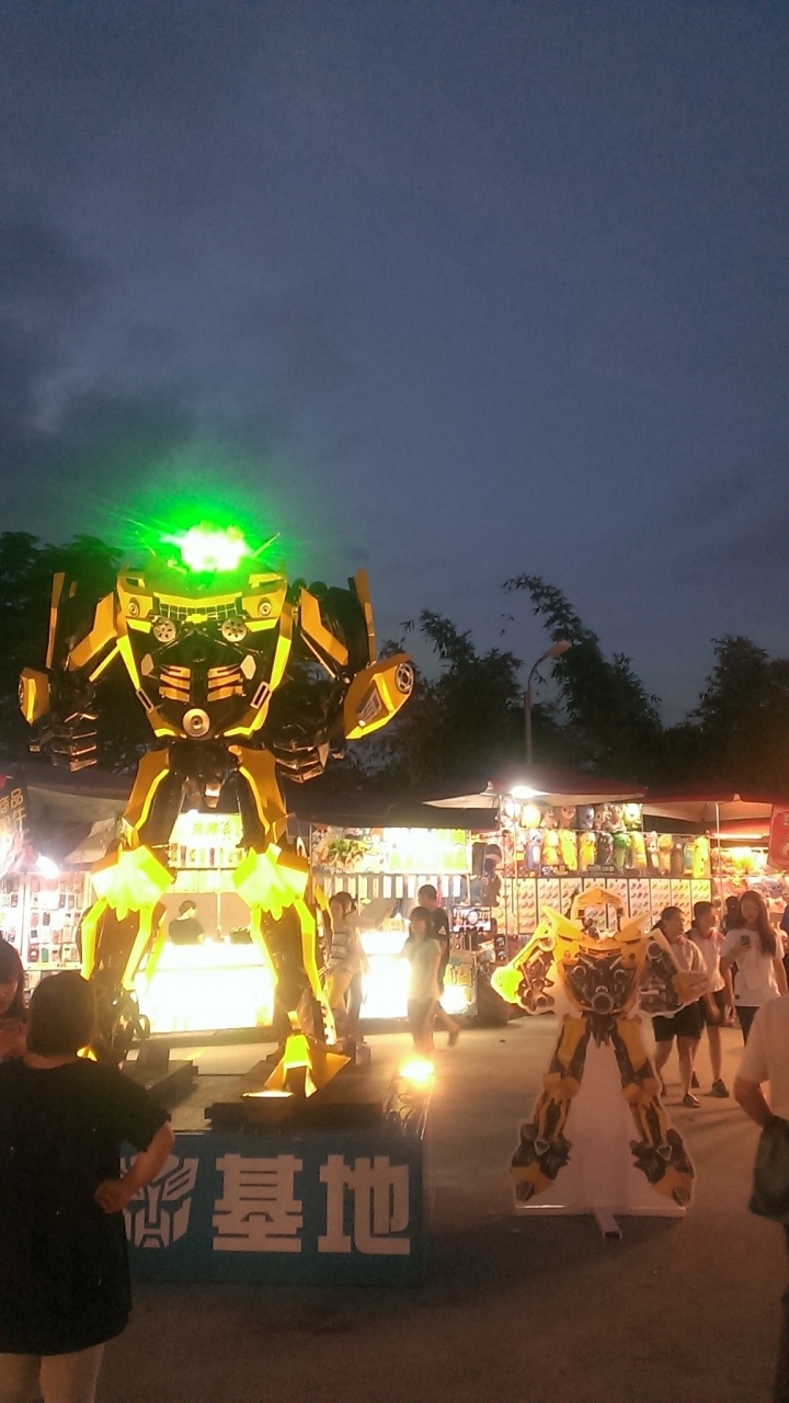 [苗栗頭份]新開幕尚順金剛基地夜市遊記．好吃好看好玩~