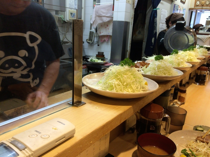 【美食。食記】東京 蒲田 御三家之一，名副其實 丸一 炸豬排飯