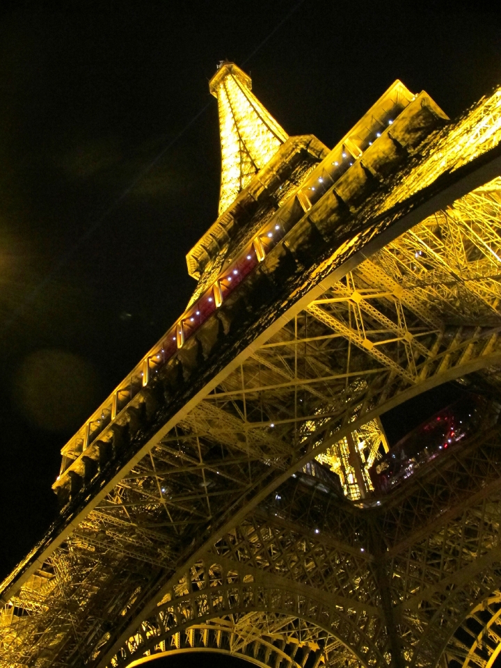 【Paris．走跳】登上艾菲爾鐵塔_不畏冬夜冷風也要看到的巴黎絕美夜景