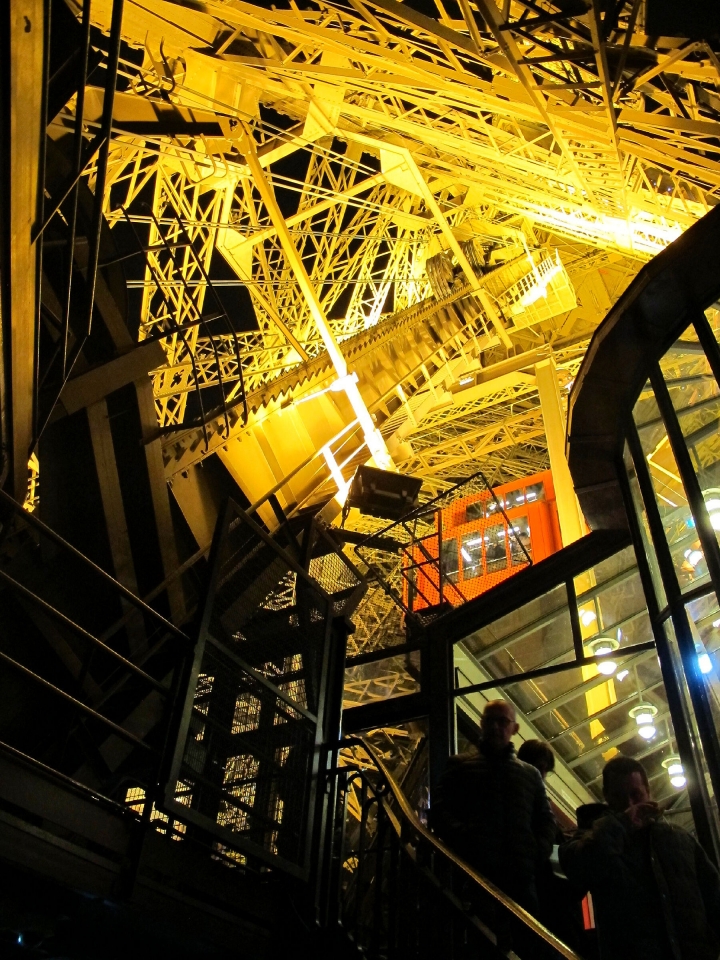 【Paris．走跳】登上艾菲爾鐵塔_不畏冬夜冷風也要看到的巴黎絕美夜景