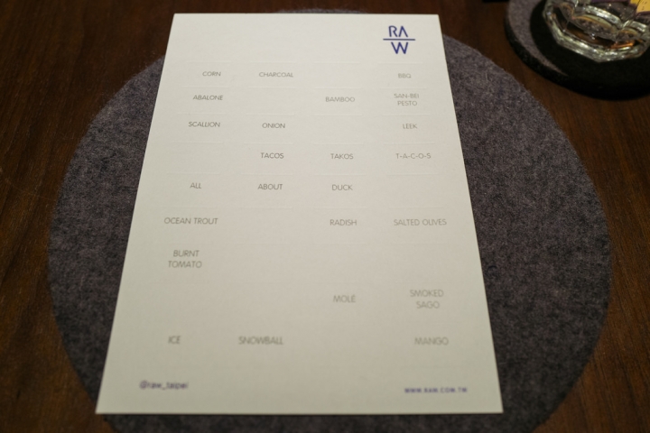 [台北中山] 過近兩年才終於有來跟流行一下的RAW初訪