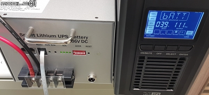 UPS+鋰電池增長供電時間不再怕停斷電囉~ !!
